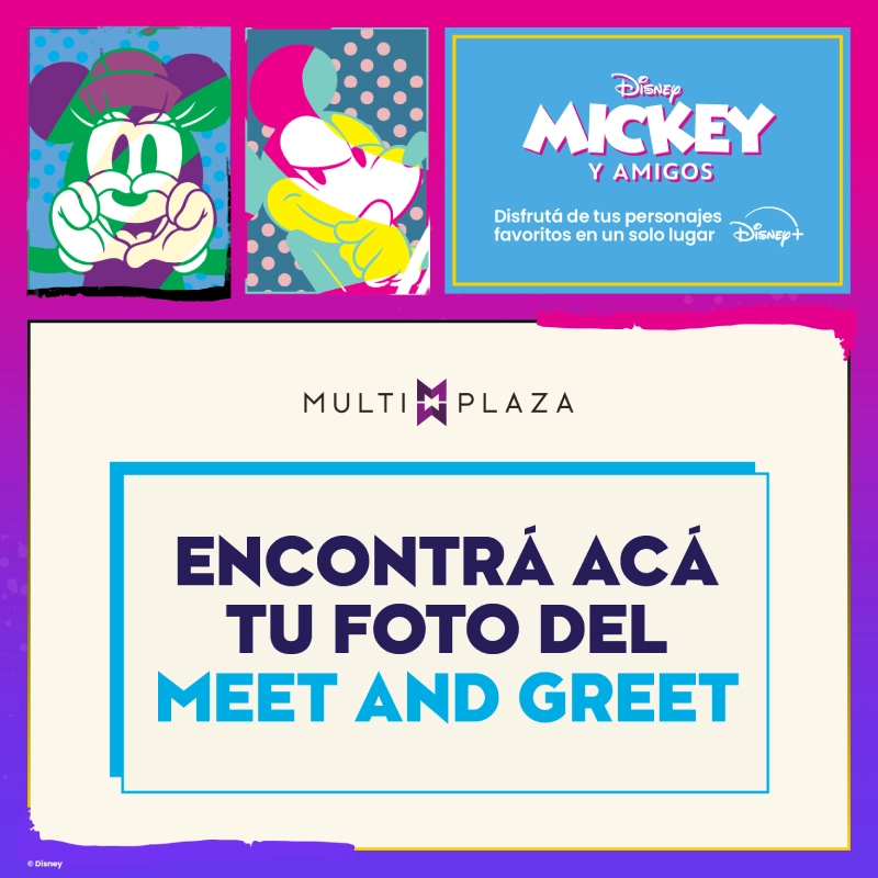 Meet and Greet con Mickey y Minnie