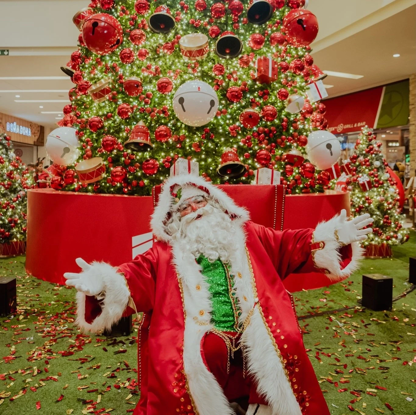 La magia de la Navidad se vivió en Multiplaza Escazú