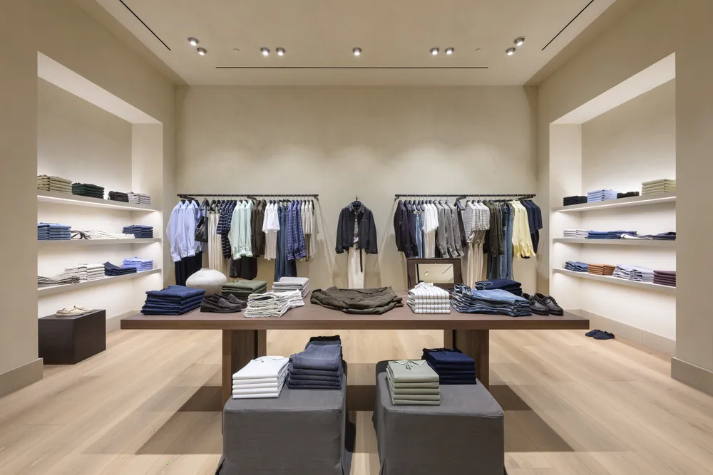 Diseño y detalles de la tienda Massimo Dutti