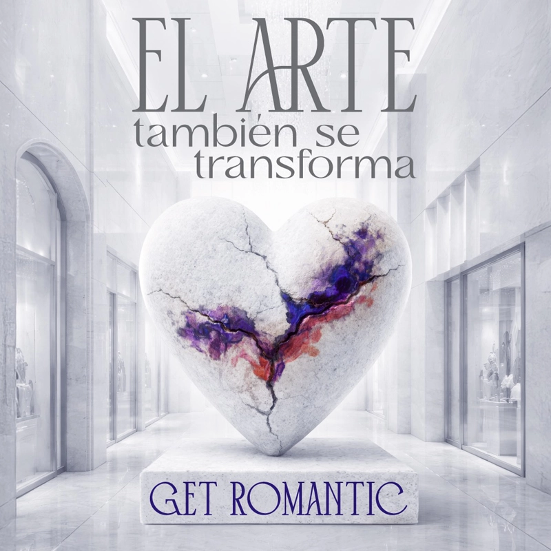 Corazones intervenidos en vivo: cuando el arte transforma Luxury Avenue