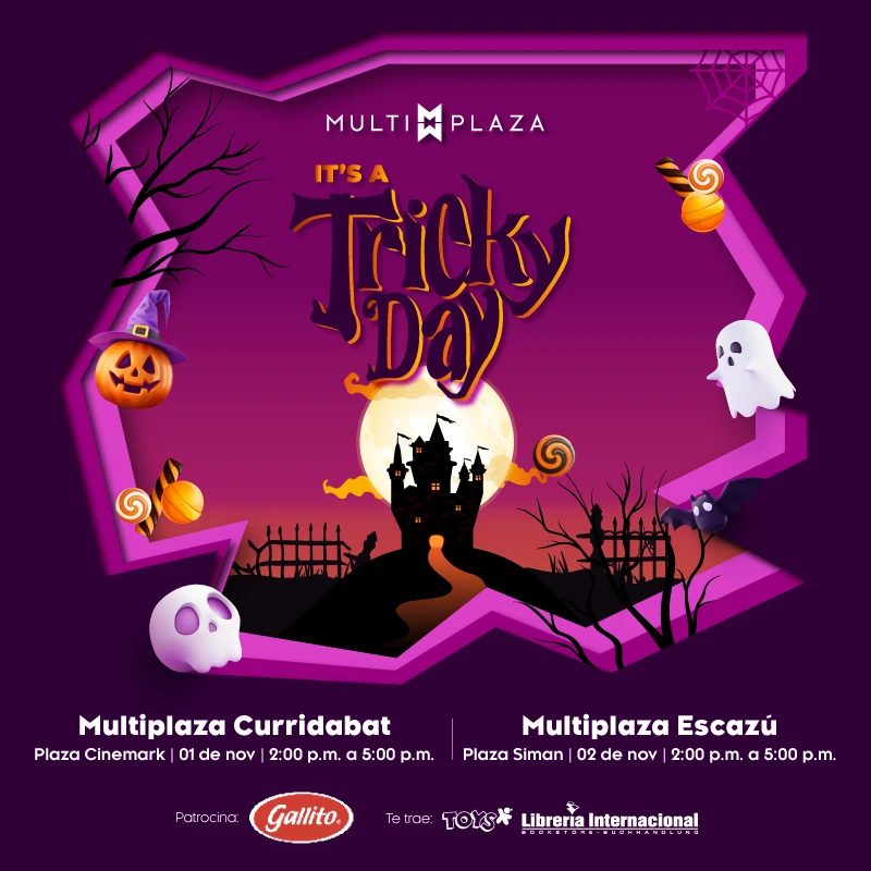 ¡La magia de Halloween se vive en Multiplaza!