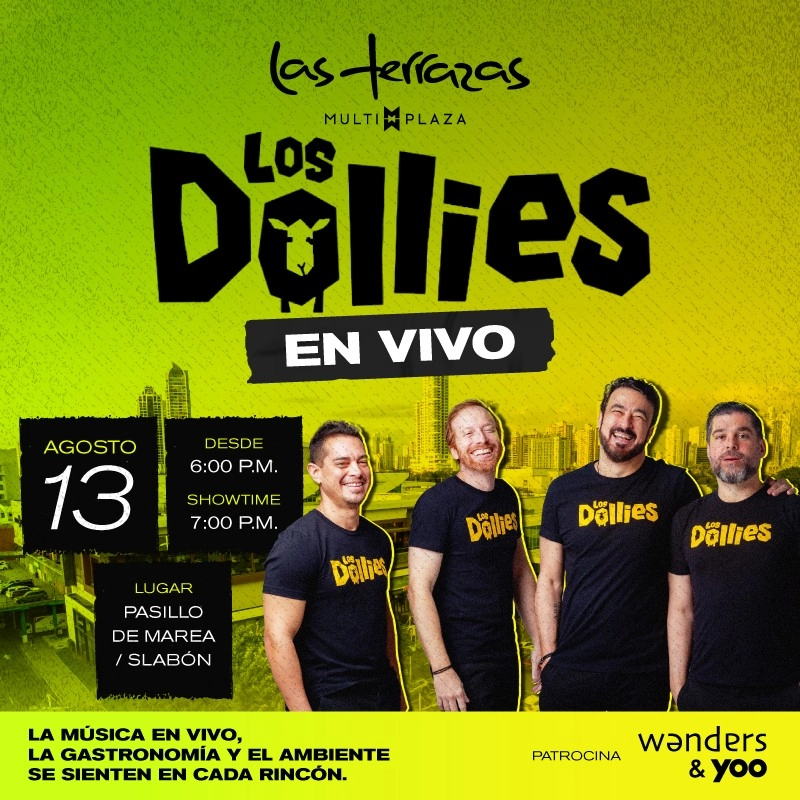 Vive la música con Los Dollies en Las Terrazas
