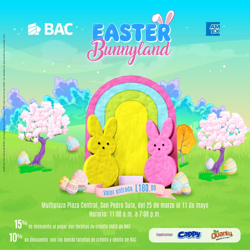 🐣🌷 ¡Descubre la magia de Easter Bunnyland en Multiplaza! 🌷🐣