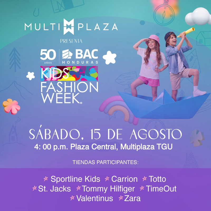 Pasarela Kids Fashion Show en Multiplaza