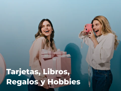 Tarjetas, Libros, Regalos y Hobbies